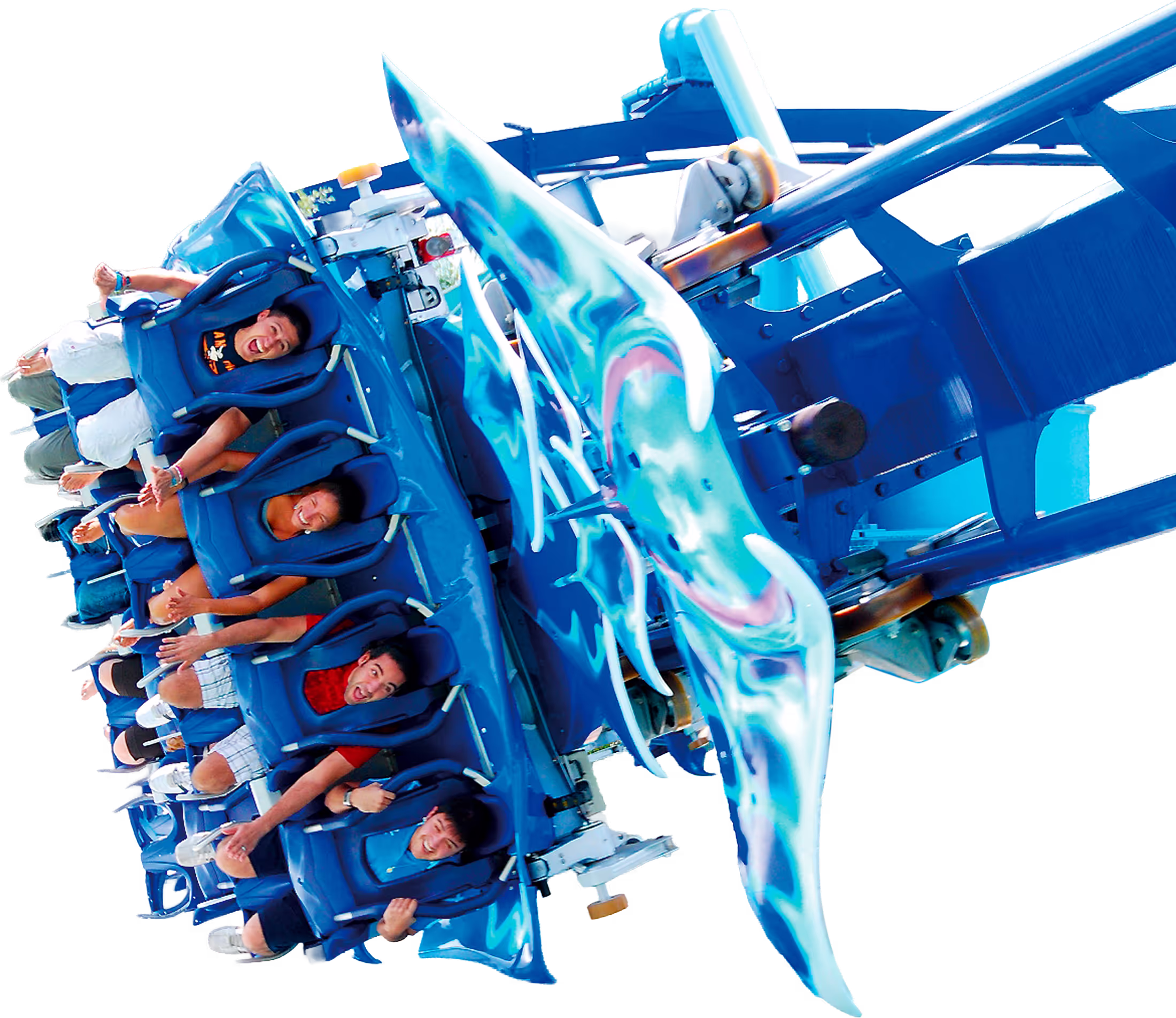 Picture of a flying coaster
