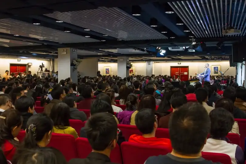image of yoga class in progress (for a wellness center)
