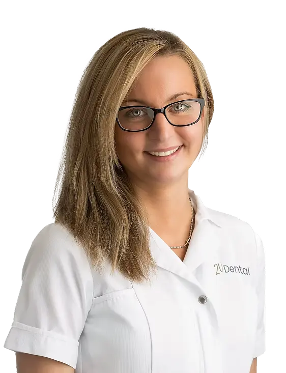 Smiling male dental expert