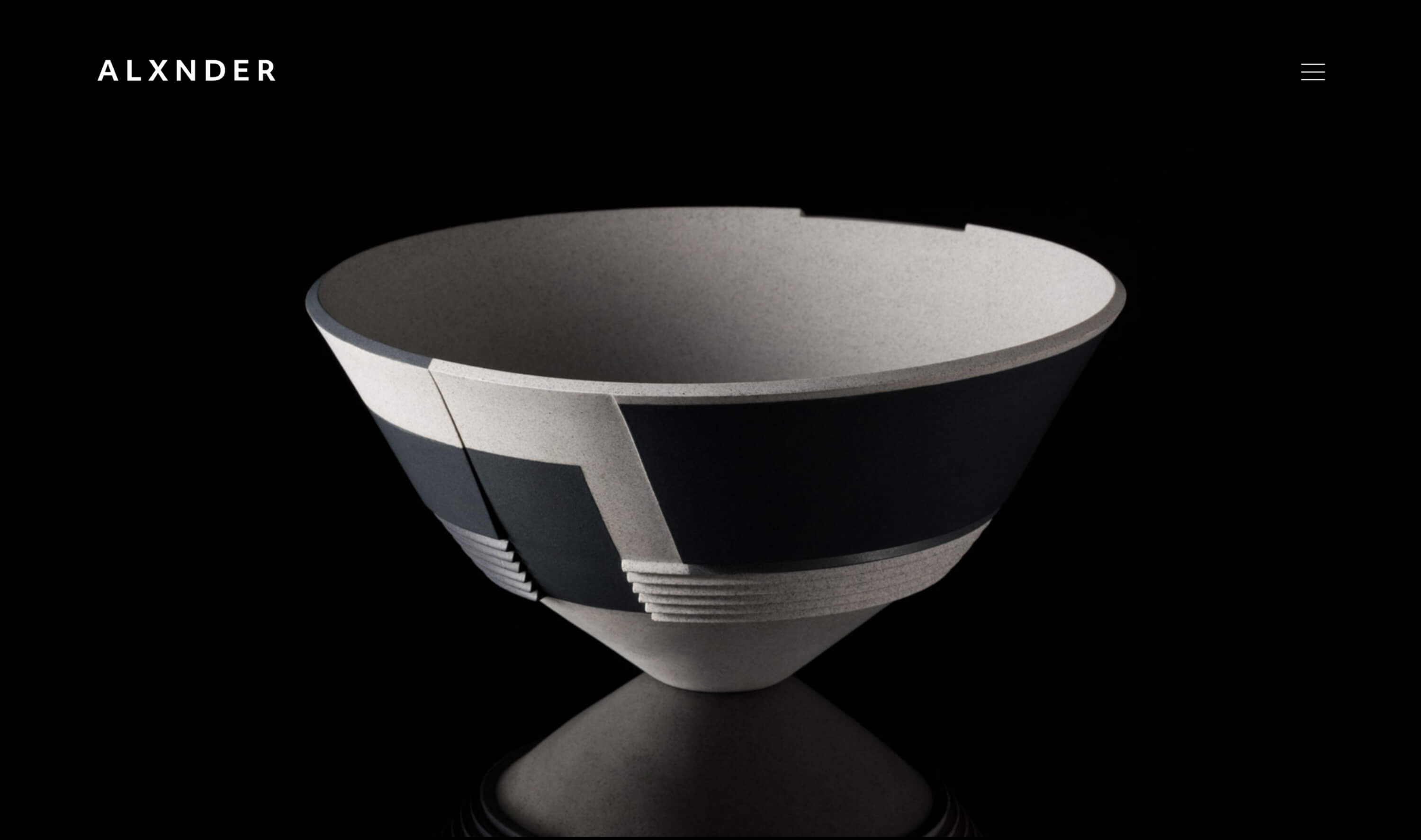 Alxnder website by isaWabi