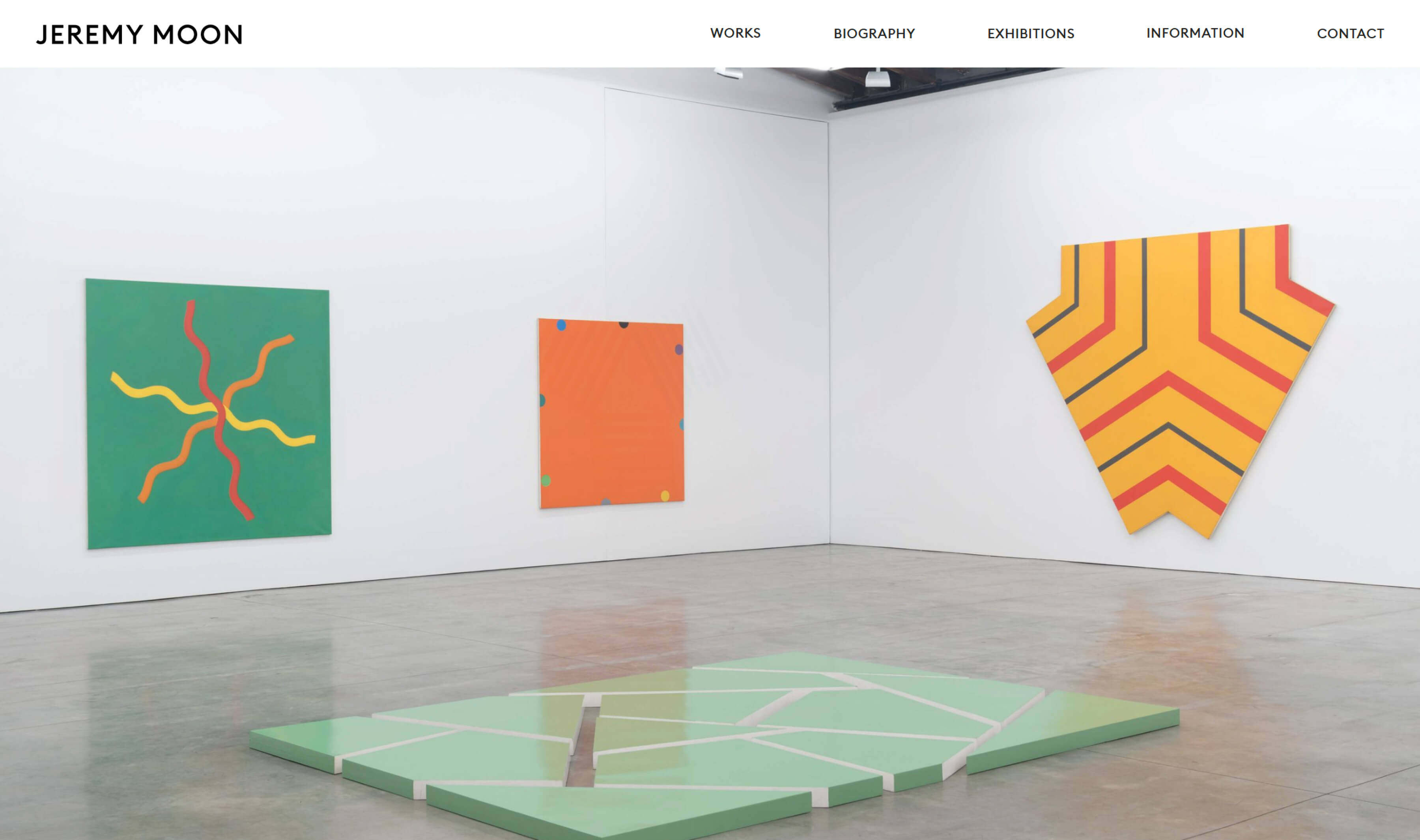 Jeremy Moon website screenshot