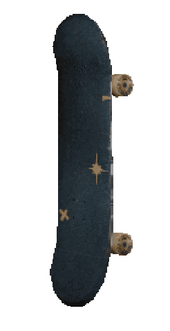 Image of skateboard from the game