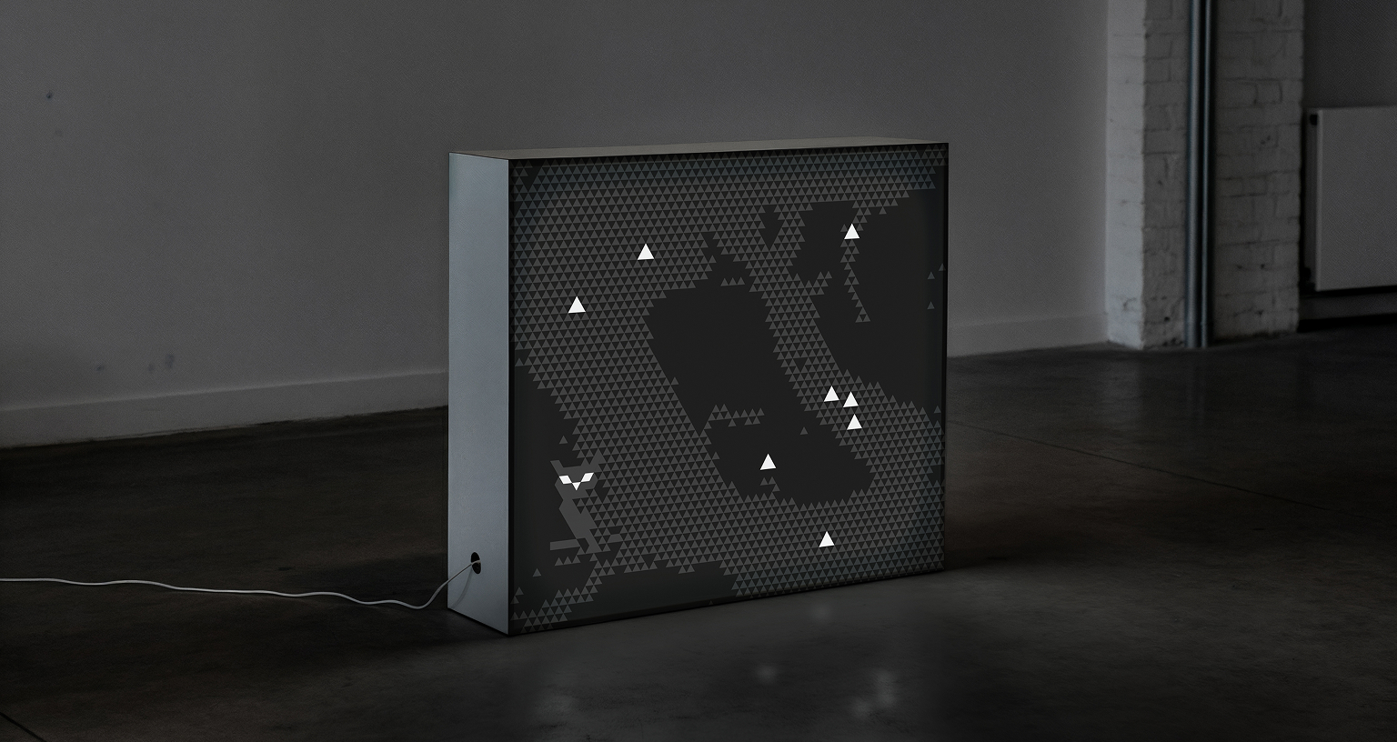 Mockup of the RemoteThreat O/C/O Platform interface displayed on a laptop screen