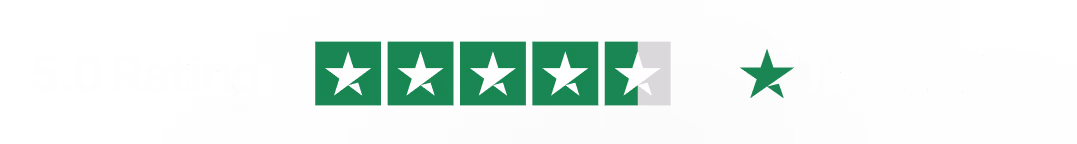 5 Star Trustpilot badge
