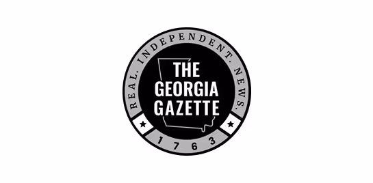 The Georgia Gazette logo with silhouette of Georgia and text 'Real. Independent. News. 1763' encircling it.
