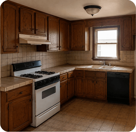 Kitchen remodeling Dubai Before