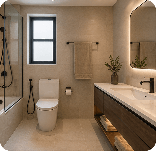 Bathroom Renovation After