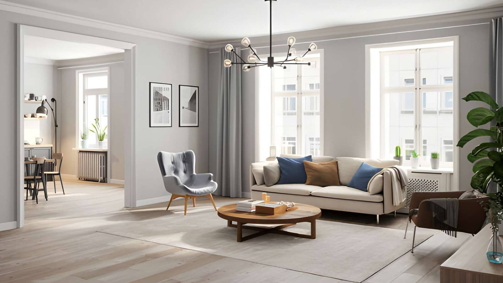 Apartment Interior Design in Dubai