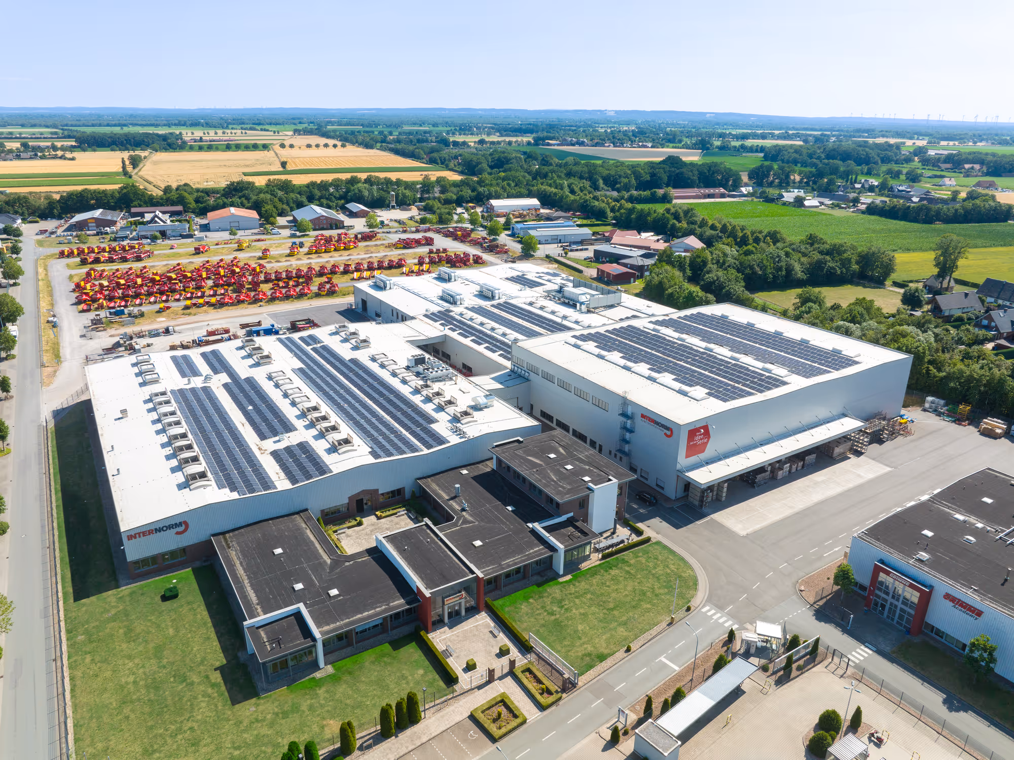 Production hall extension