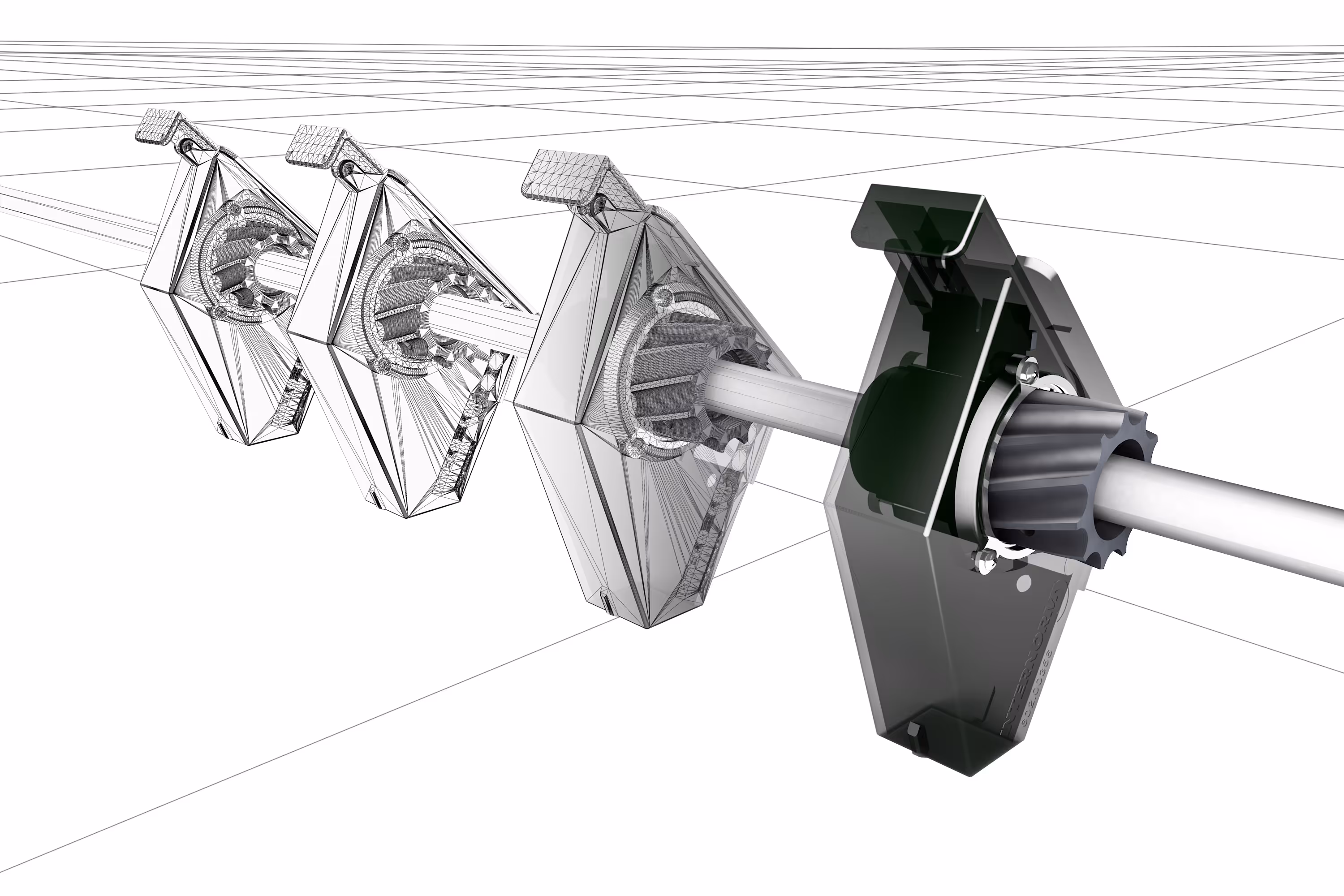 sähgehäuse aus kunststoff