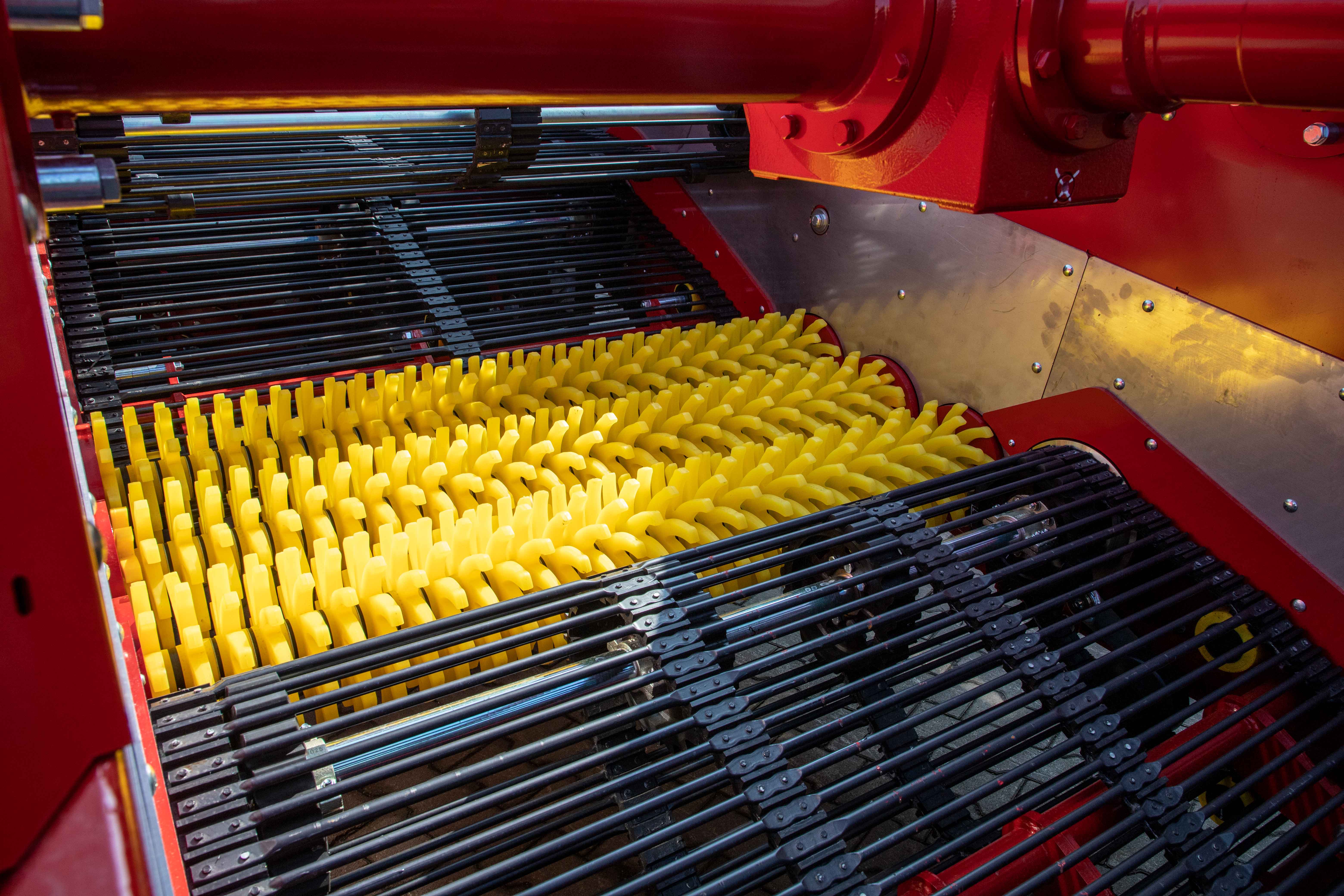 Seven stars in potato harvester