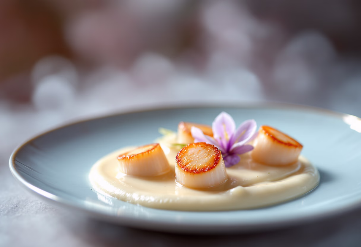 image of entree dish (for a seafood restaurant)