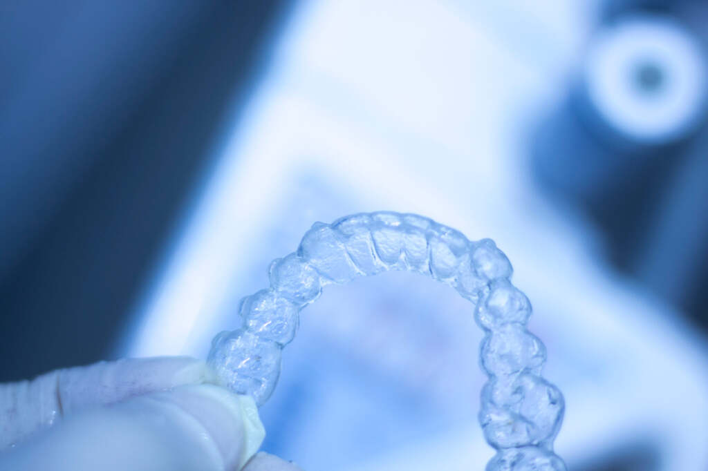 Clear Aligners Fordham Road close up