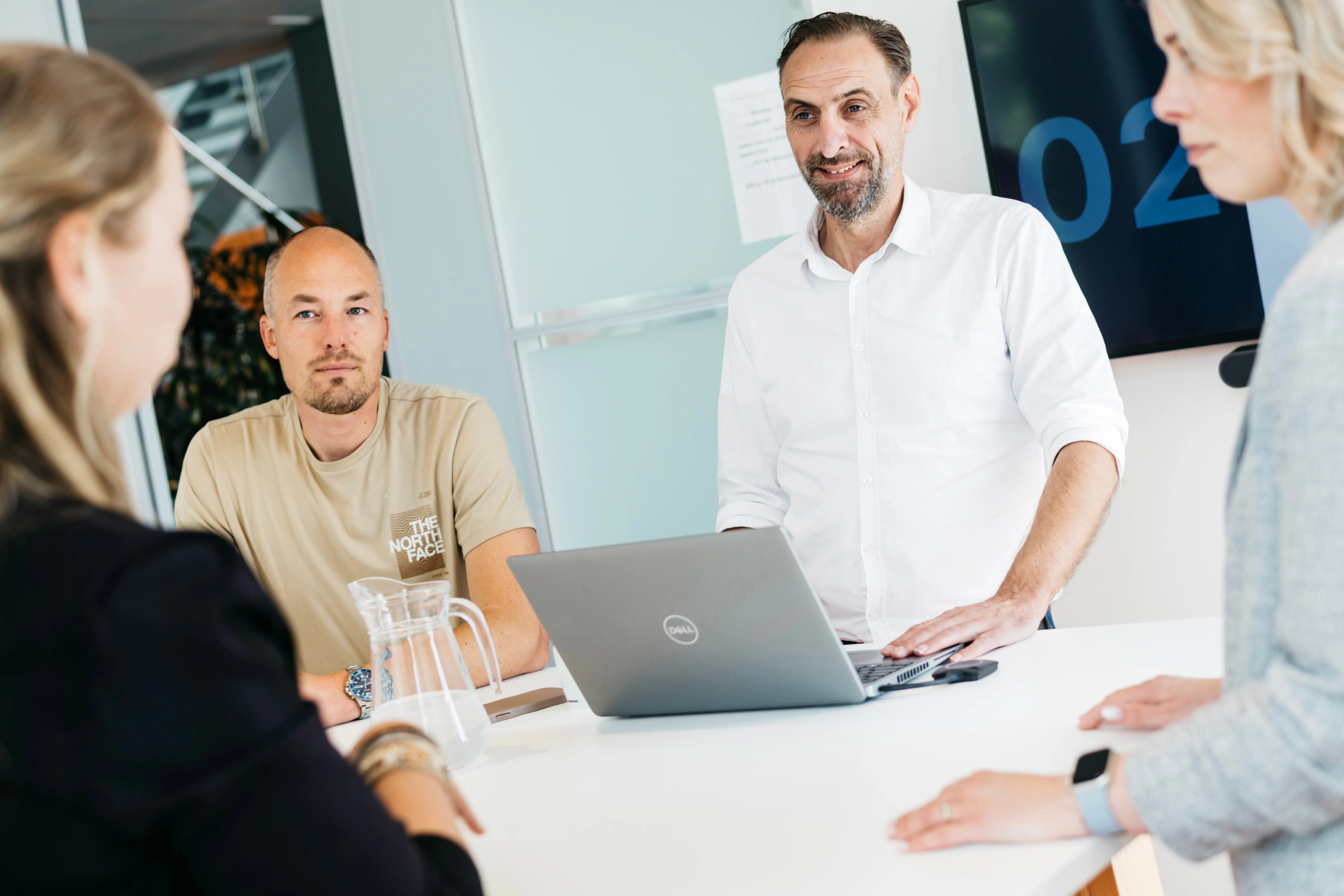 Colleagues in a meeting