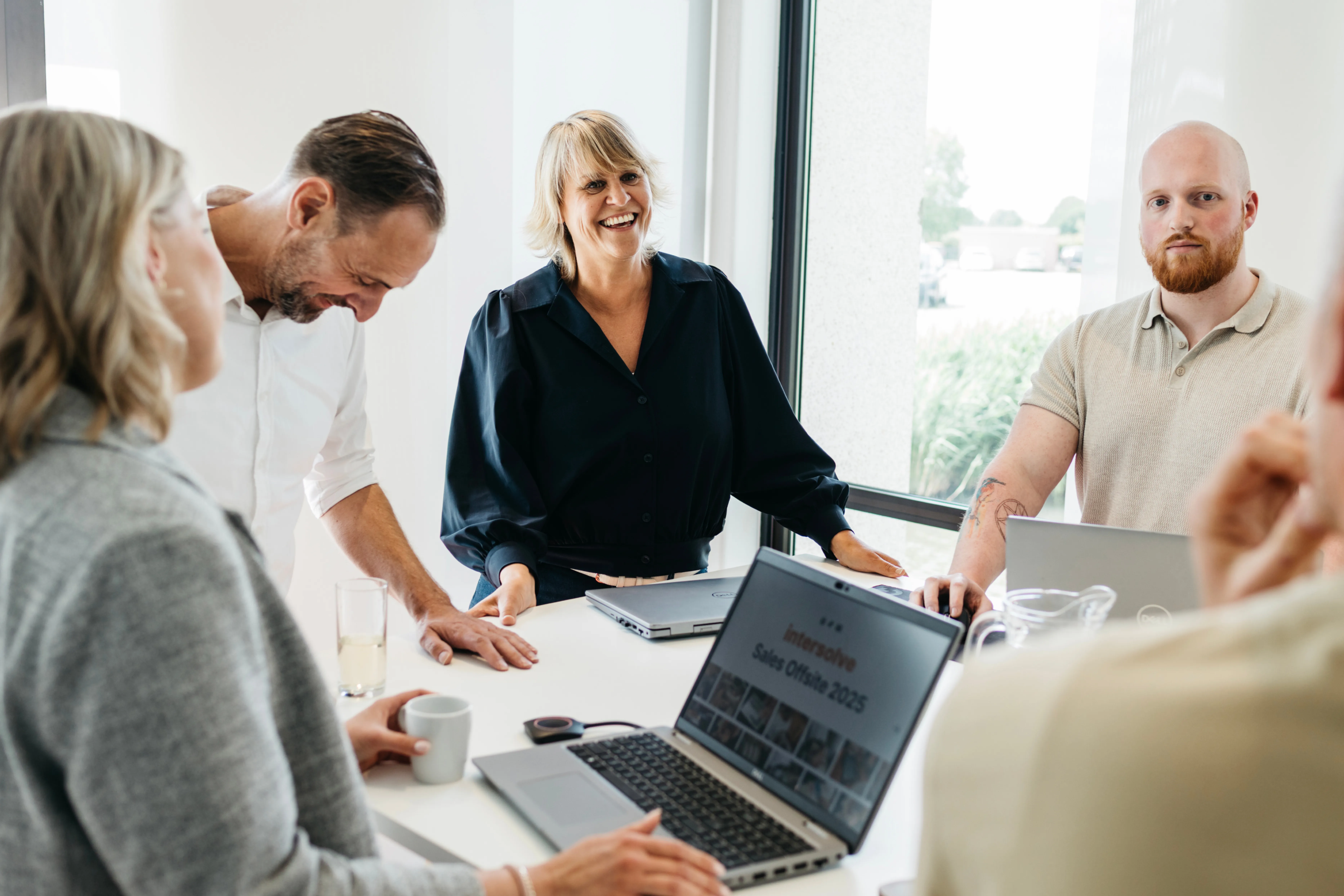 Colleagues in a meeting