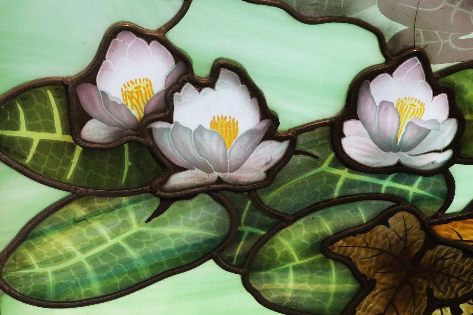 Motif floral caractéristique de l’Art nouveau à Nancy