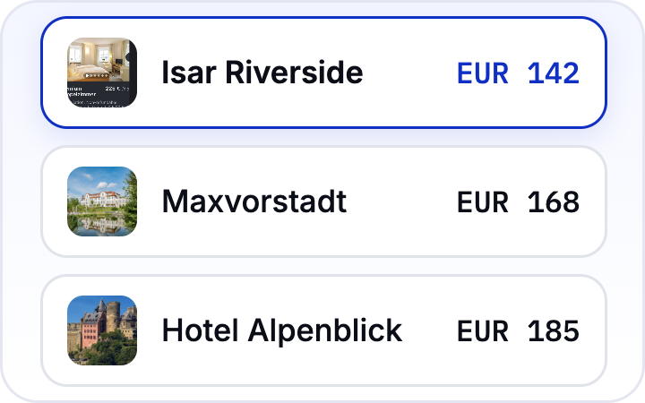 Step 3: Compare live direct rates