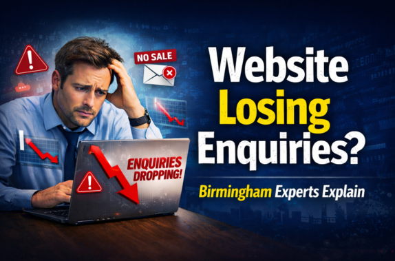Losing Enquiries Online? Here’s What Birmingham Website Designers Say You’re Missing!