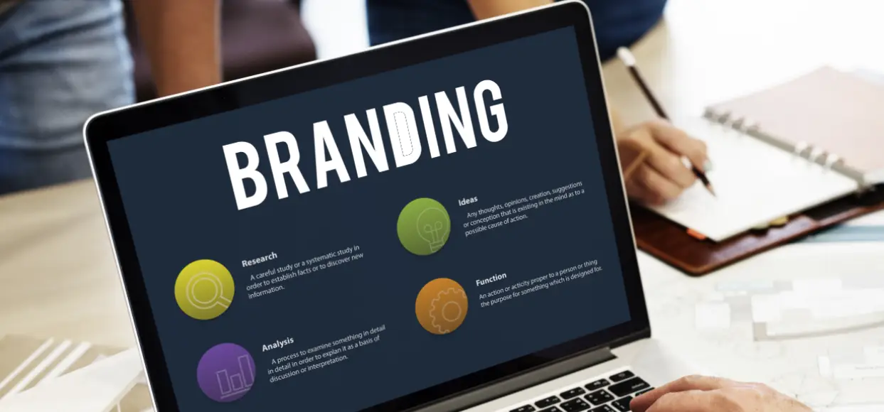 Strategic brand identity development by a brand design agency in Birmingham for growing businesses.
