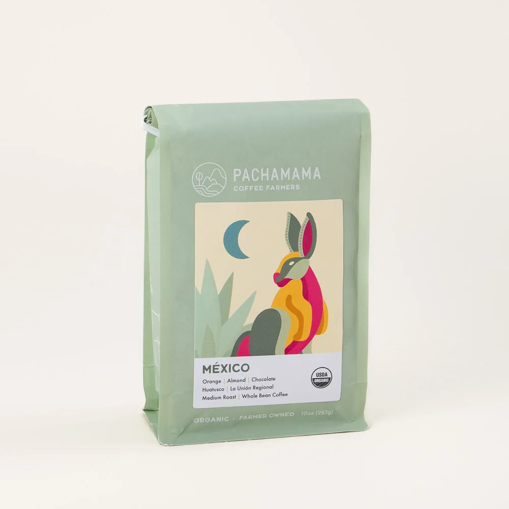 100% Arabica whole bean coffee organically grown in the pristine jungles of Mexico presented in a medium roast to retain the fruitful nature of the Veracruz region