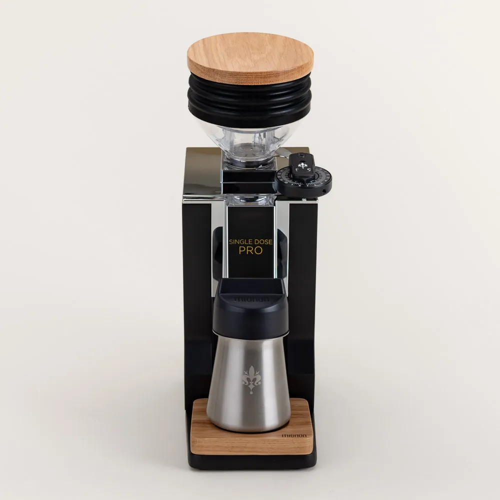 Eureka’s Single Dose Pro offers silent technology with unique control for espresso making in a precision grind zero-retention design