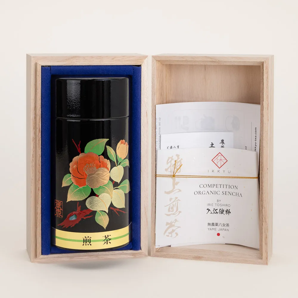 Competition grade sencha kiwami (pinnacle) organically grown and meticulously prepared in Japan by Irie Toshiro