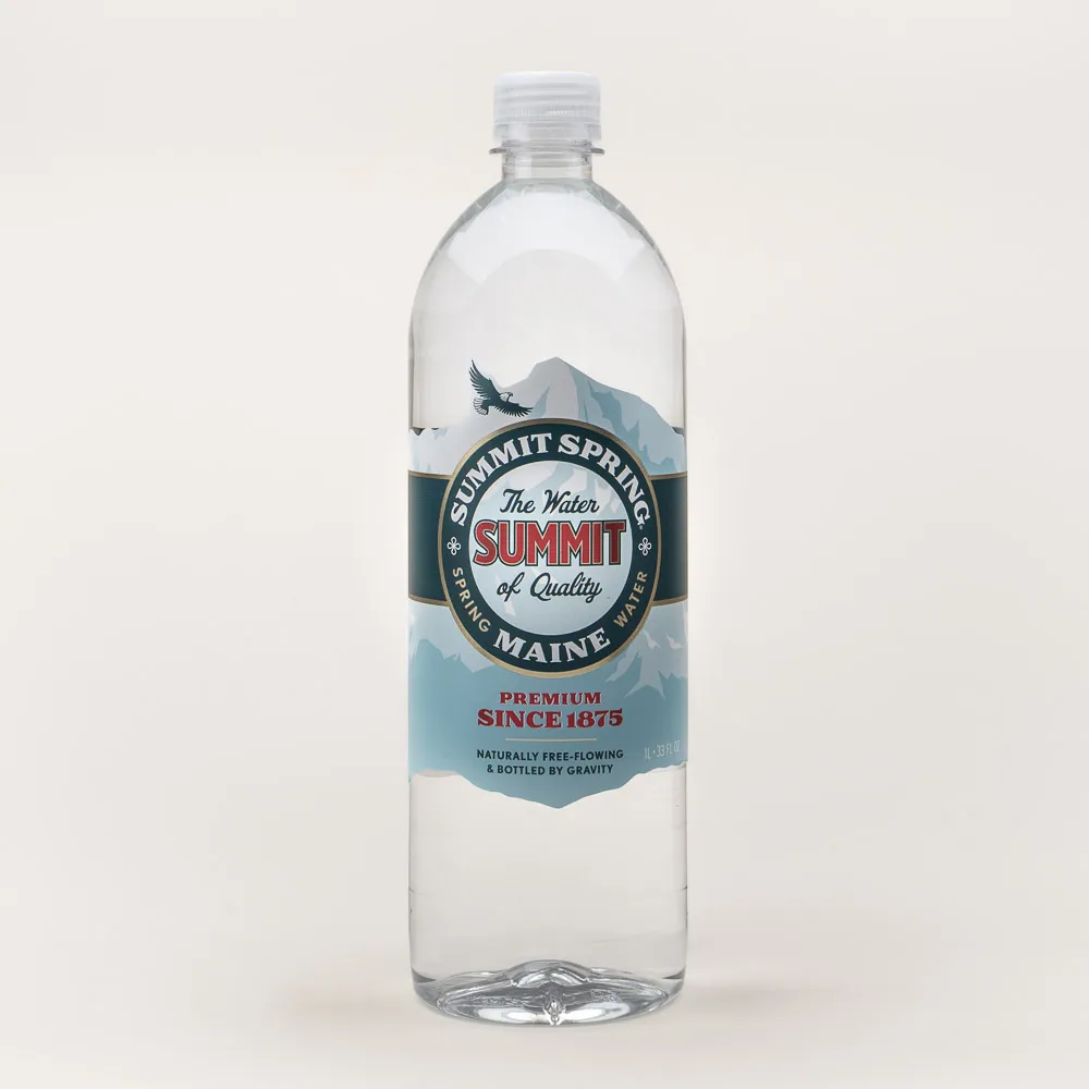 Award-winning natural spring water from Maine bottled at the source
