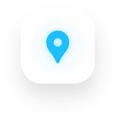 A green outline of human lungs depicted on a white background within a rounded square icon.