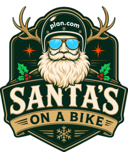 Santa's on a Bike