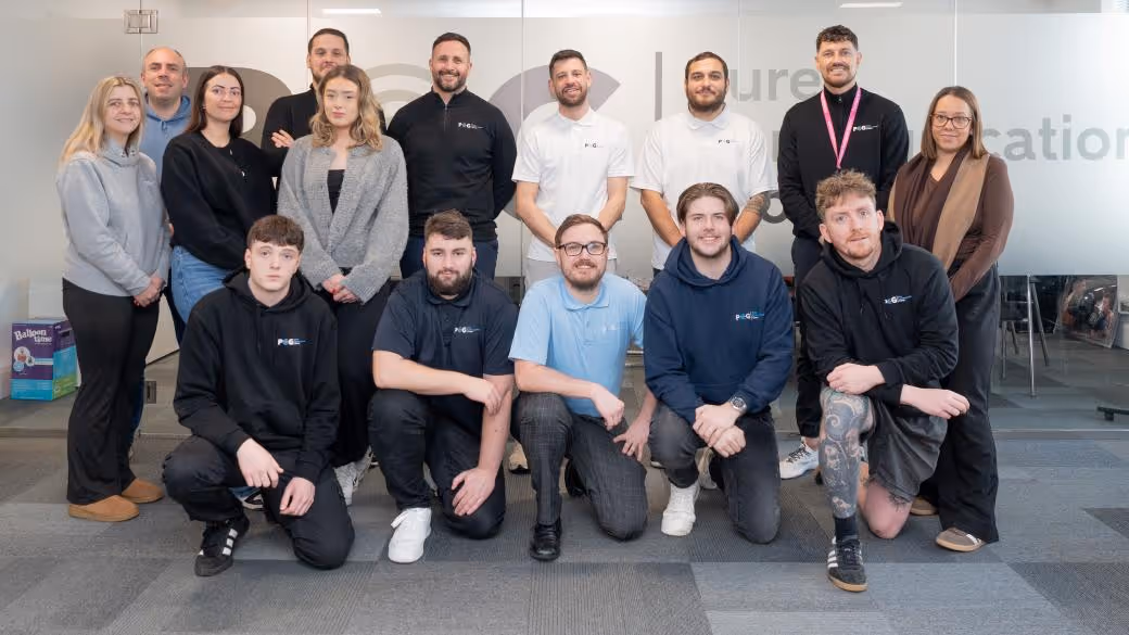 Pure Communications team
