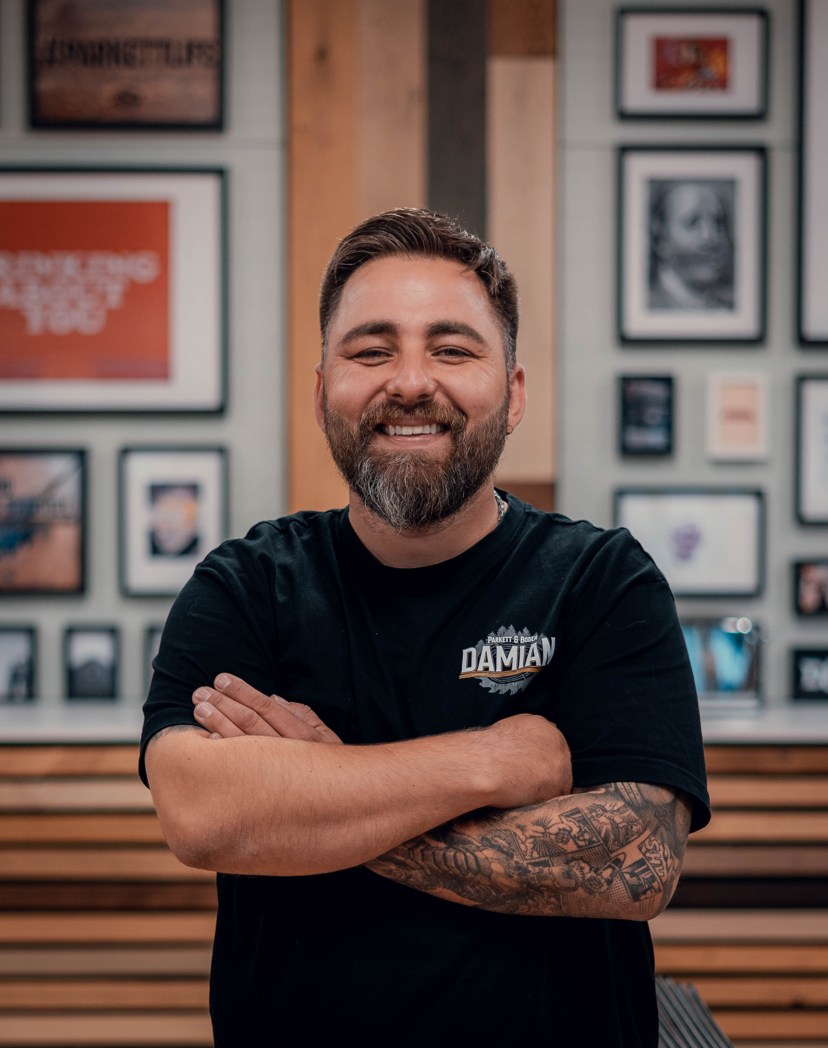 Porträt des Inhabers Damian Hamleh, Ihrem persönlichen Ansprechpartner für Böden im Rhein-Neckar-Kreis