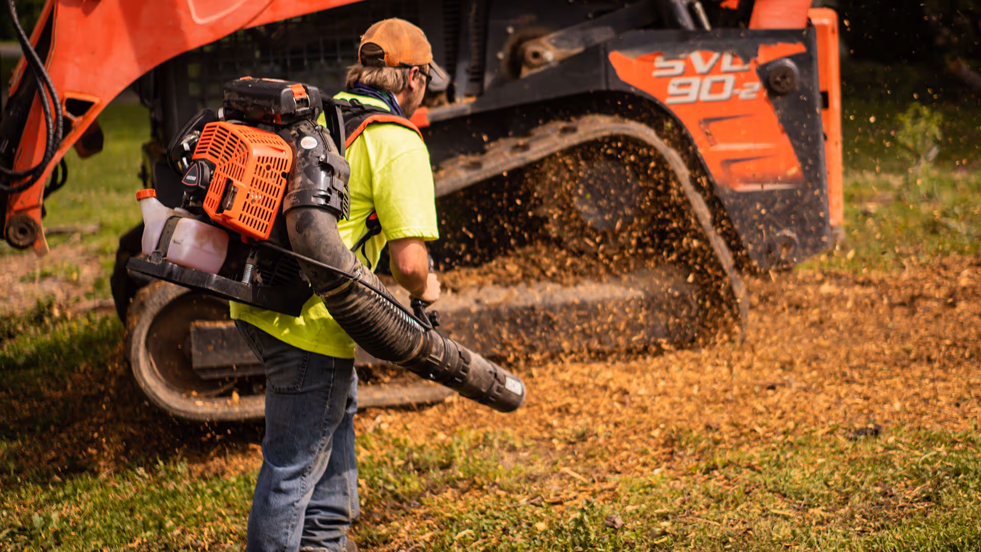 Prime Tree and Landscape crew working on residential property