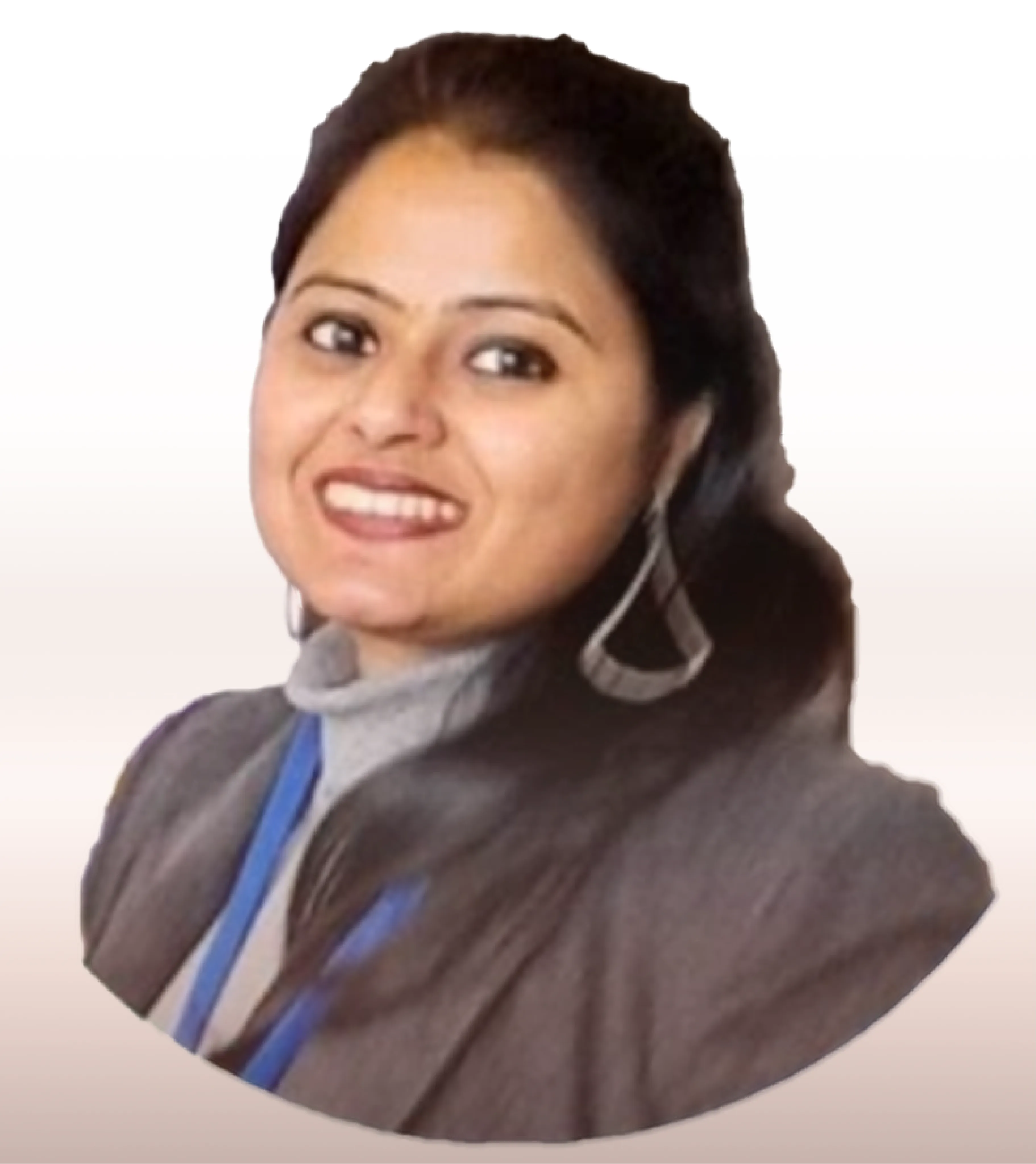 Neha Jain, Patient review badge graphic showing high satisfaction ratings and outcomes at VinayakM Healing Clinic