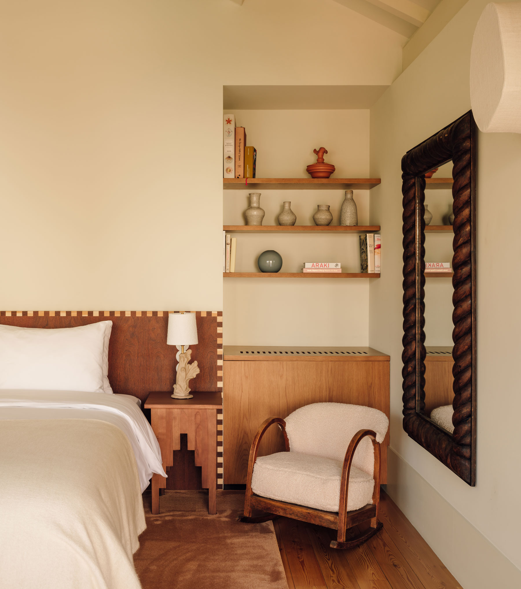 Private garden-facing balcony in the Amaranthus room at Casa Cedo Porto