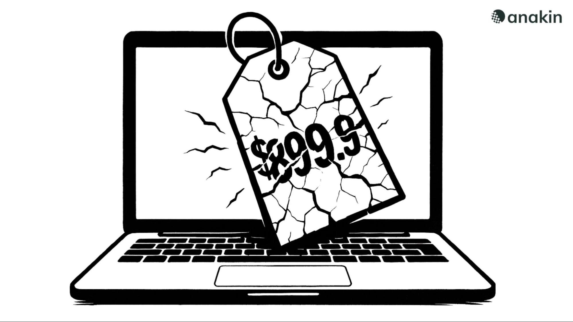 Ecommerce pricing mistakes illustration