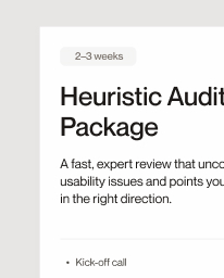 Heuristic Audit Package