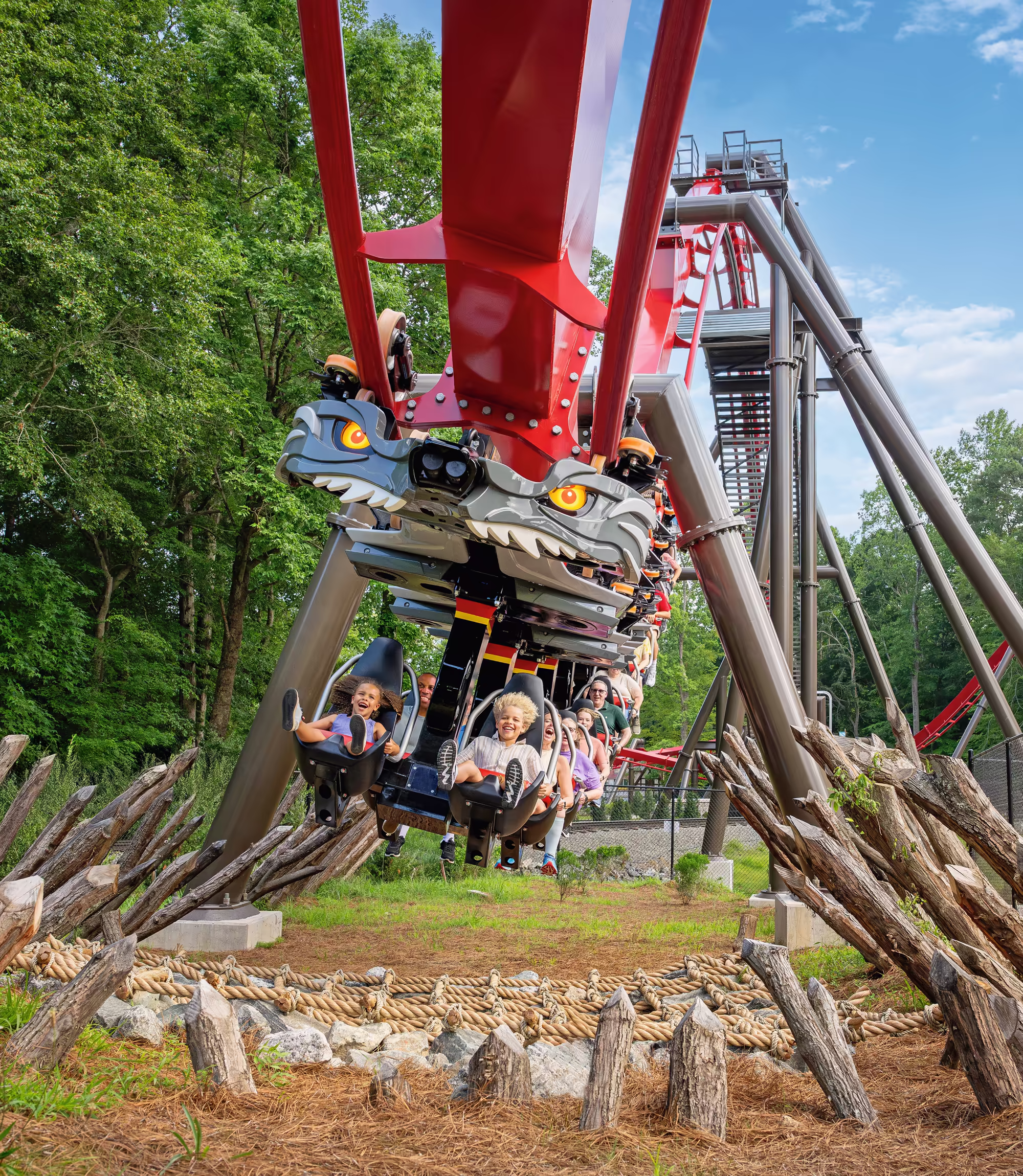 Picture of the coaster The Big Bad Wolf: Wolf's Revenge