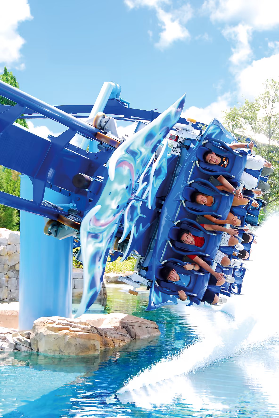 Picture of the coaster Manta