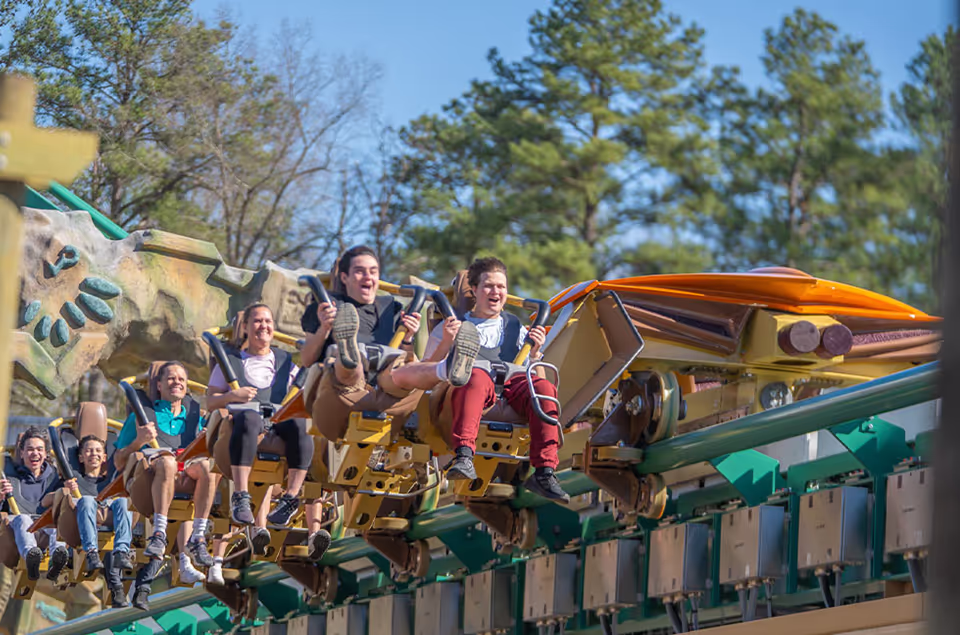 picture of the Rapterra coaster