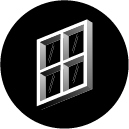 pictogramme représentant une fenêtre