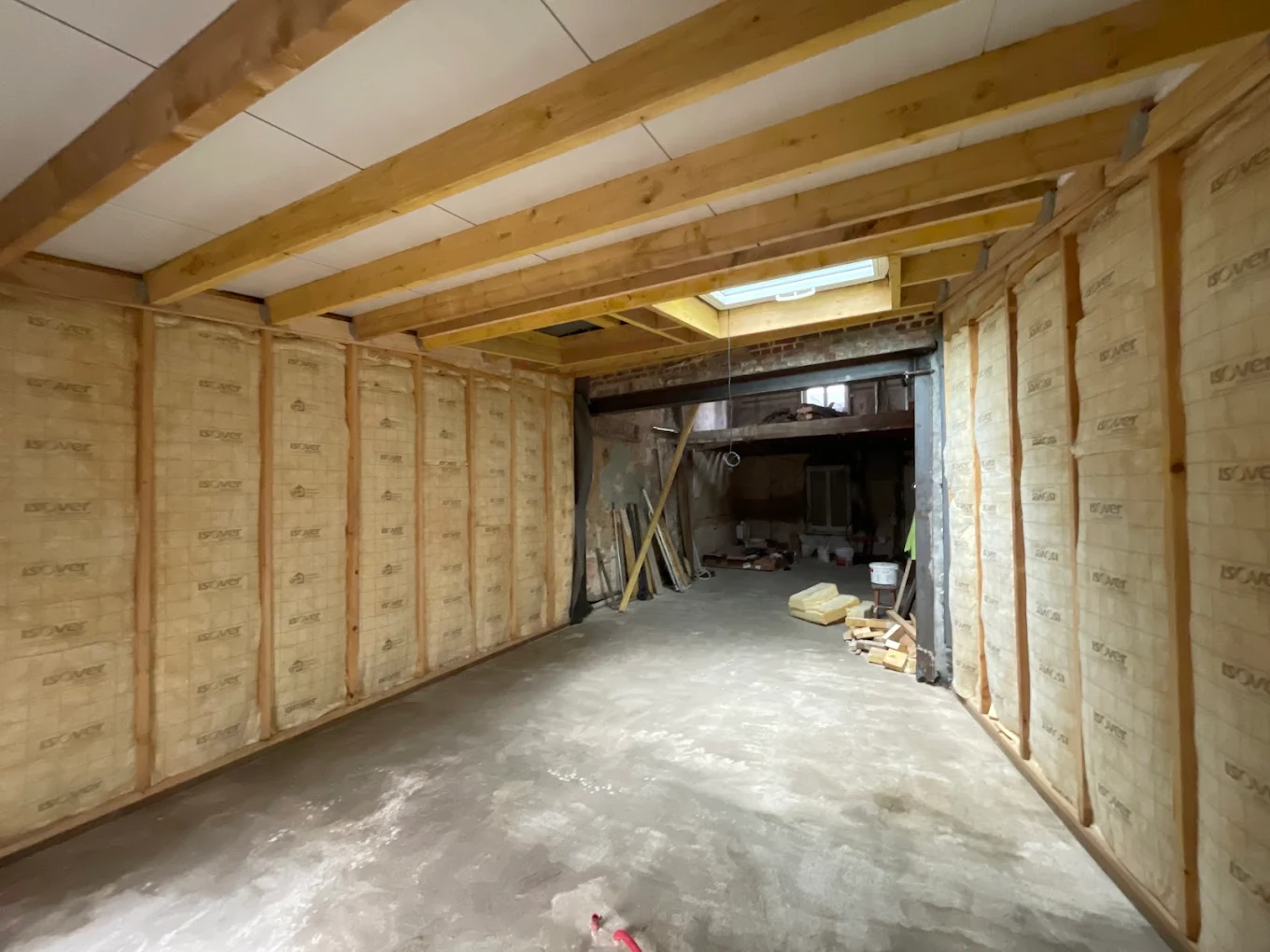 Agrandissement ossature bois par Delamare Rénovation dans l'Eure et la Seine Maritime