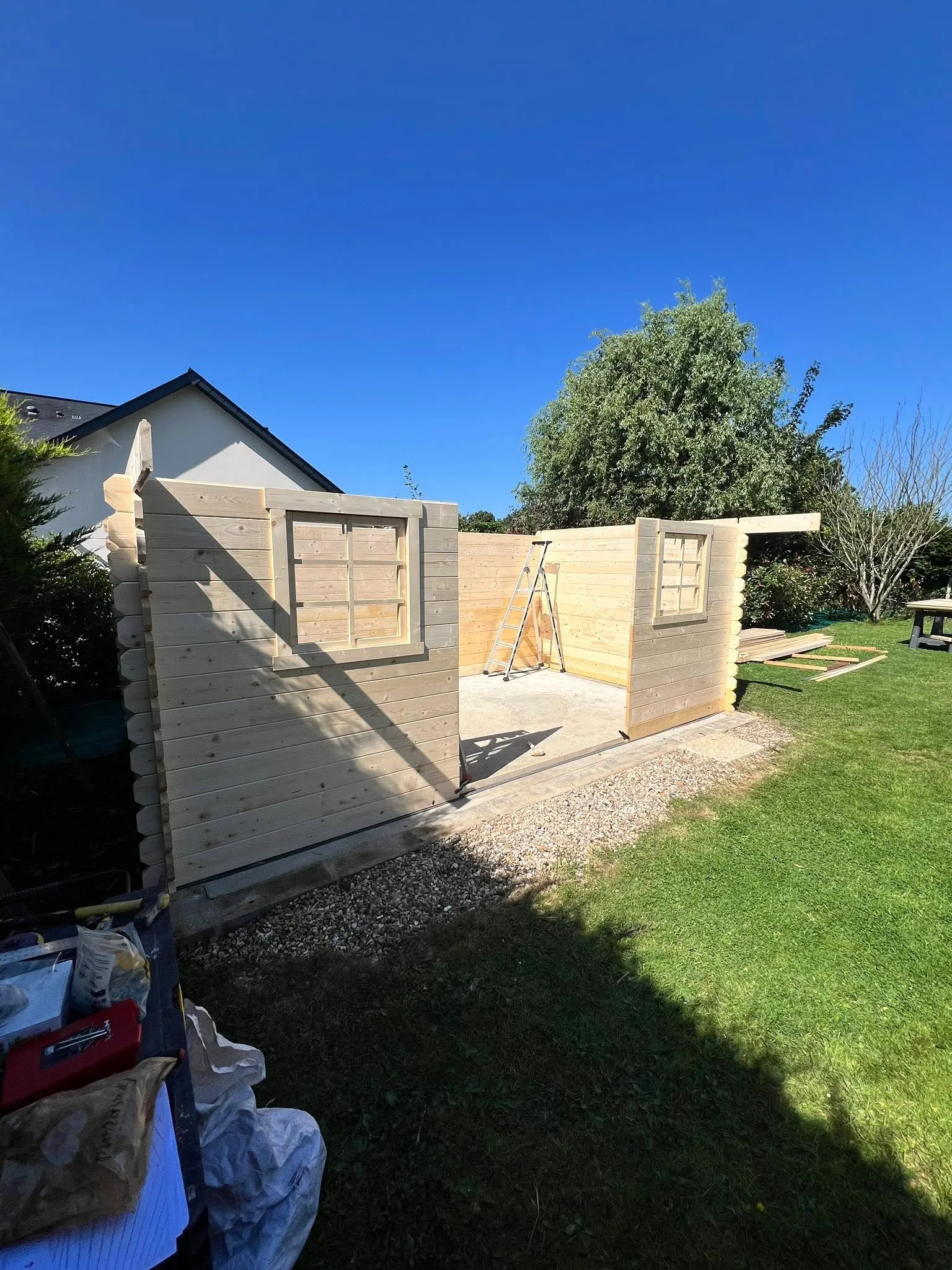 Aménagement extérieur par Delamare Rénovation dans l'Eure et la Seine Maritime