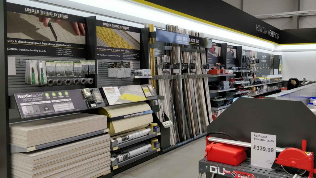 Showroom product categorising