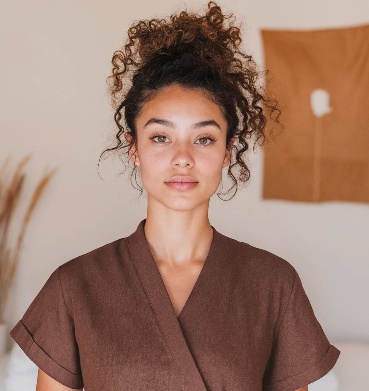 Olivia Brown Main Image Zen X Webflow Template | Brix Template