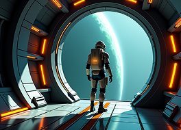 Astronaut entering base - Starter pack