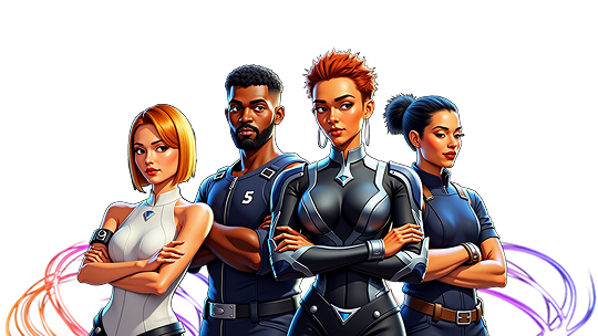 Futuristic sci-fi avatars Sonix