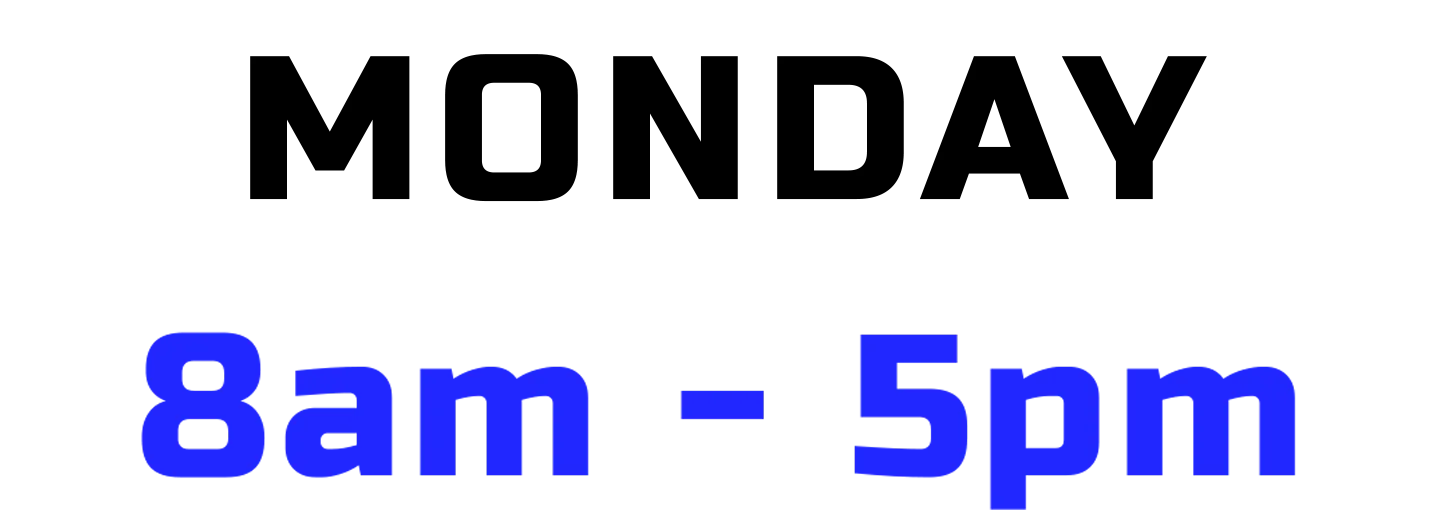 Madison Auto Trim Business Hours MONDAY 8am - 5pm