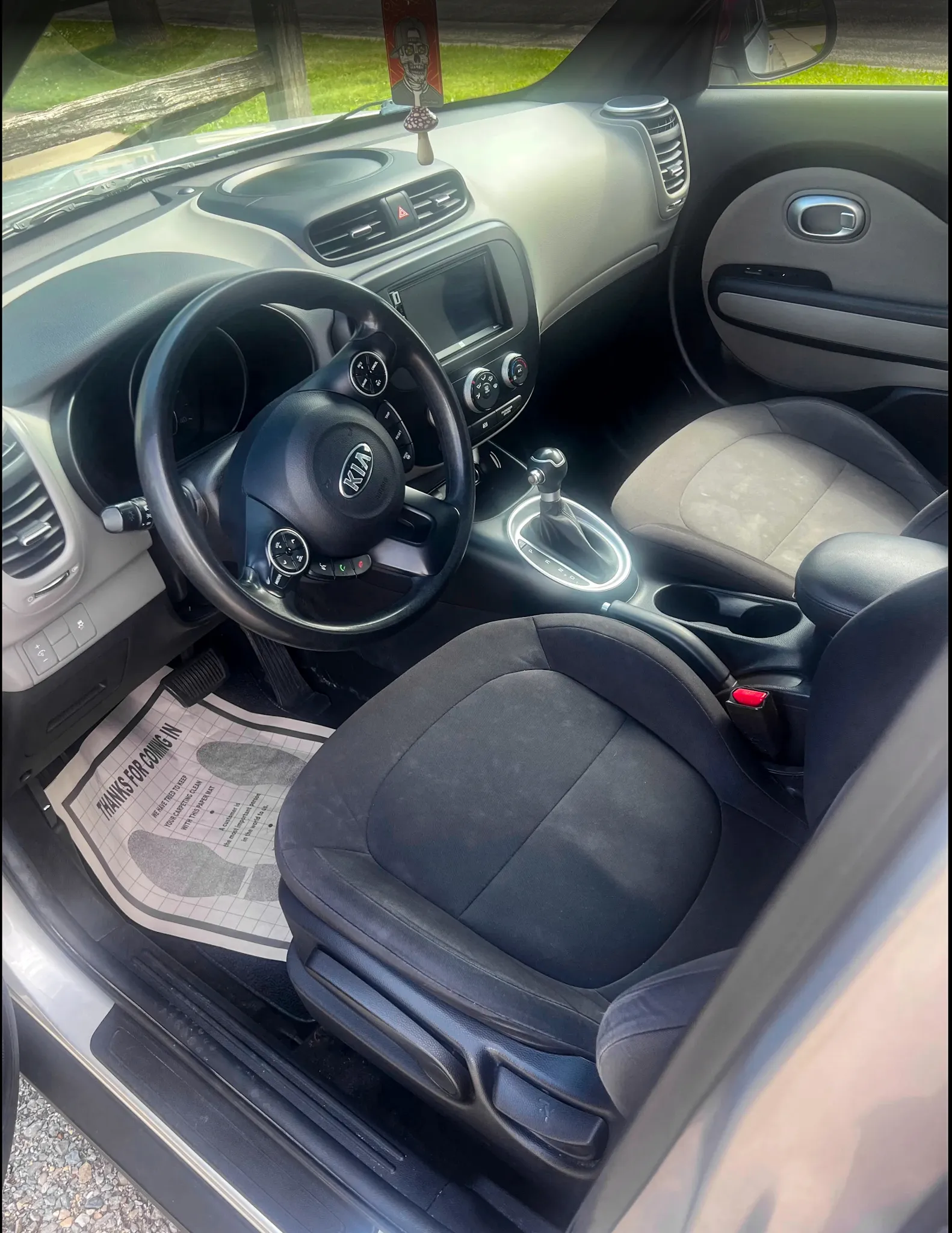Interior of a Kia freshly detailed at Madison Auto Trim