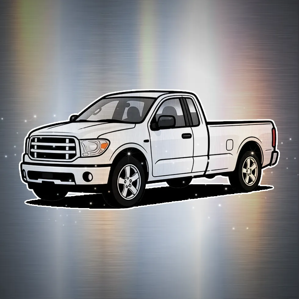 Truck exterior being treated with ceramic paint sealant by Madison Auto Trim, Wisconsin. Vehicle paint protection, scratch-resistant coating, UV defense, and professional detailing services.