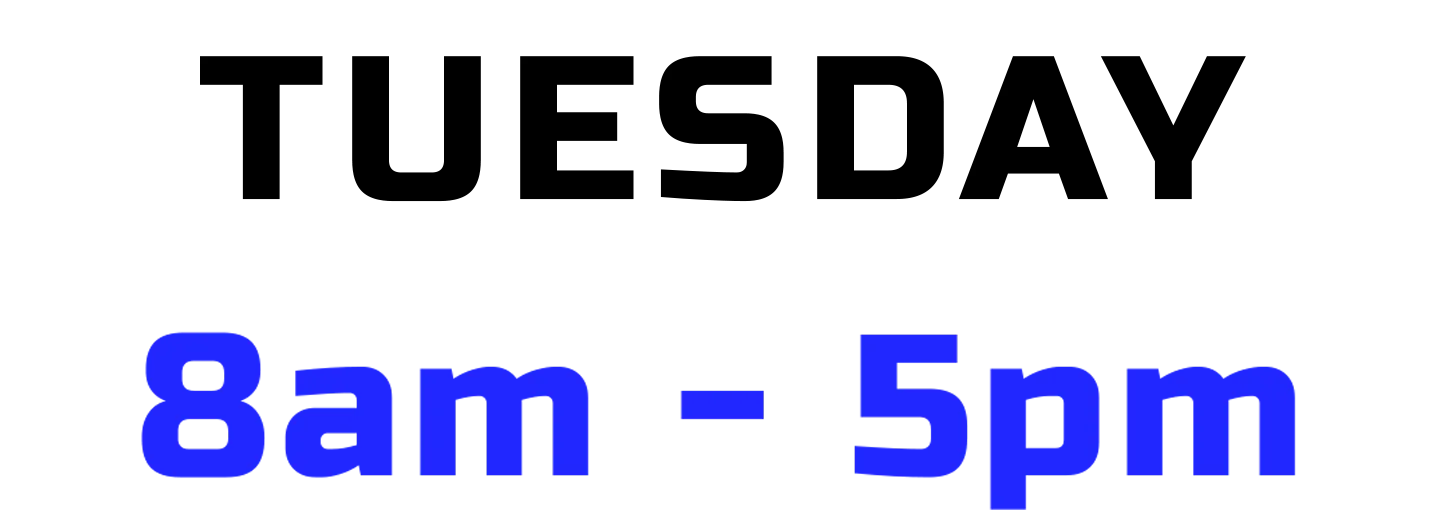 Madison Auto Trim Business Hours TUESDAY 8am - 5pm